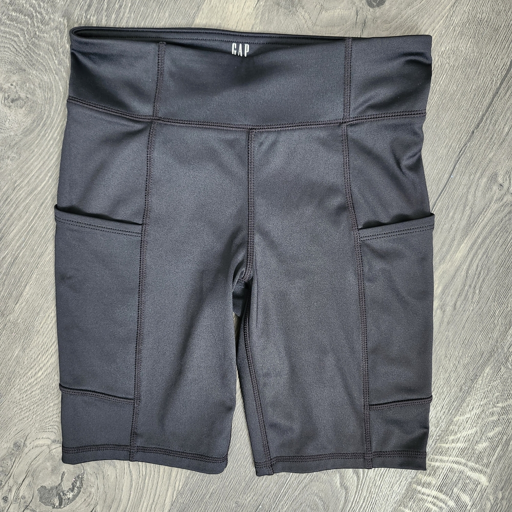 GAP Kids, Sz 12 Charcoal Bike Shorts w Pockets